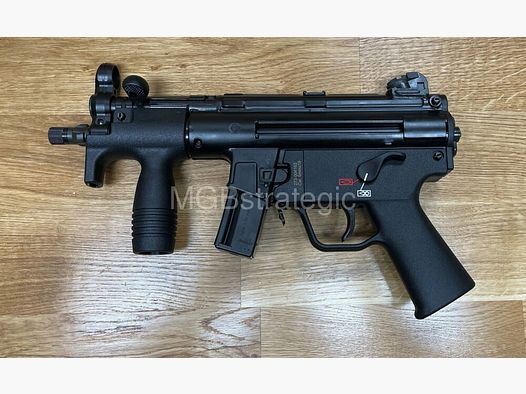 Heckler & Koch SP5K-PDW - halbautom. Pistole 9mmLuger	 zivile Version H&K MP5k - optional mit Klappschaft - SP5 SP 5 SP5 k MP5 MP 5