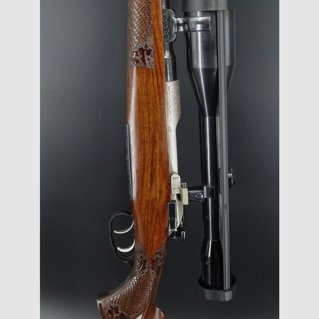 Steyr Schoenauer Mod GK FULL ENGRAVING caliber 7x64 Kahles steel Diasta 8x52 GK collection liquidation