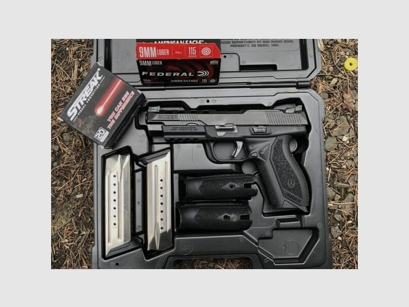 Pistolet américain Ruger compétition