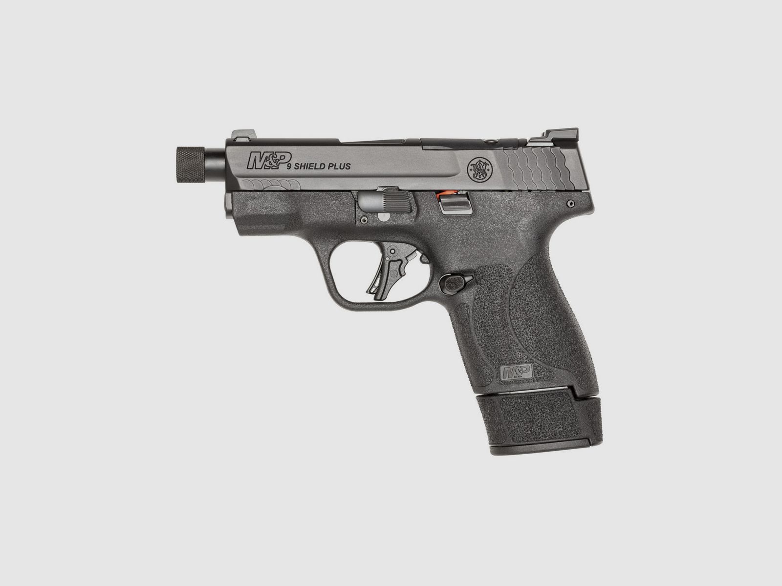 Pistole SMITH & WESSON M&P9 Shield Plus 3.7″ Lauf mit Gewinde – 9mm.