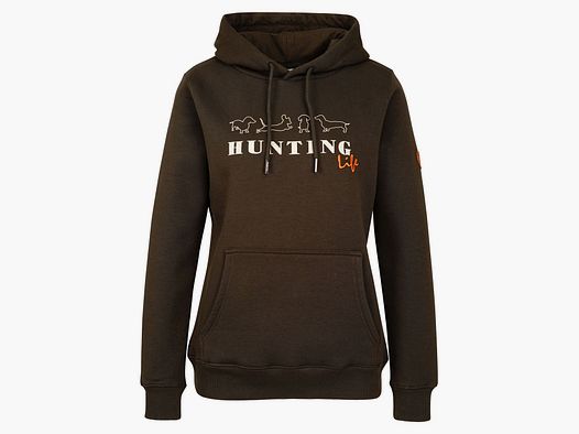Hubertus Hoodie Hunting Life Oliv