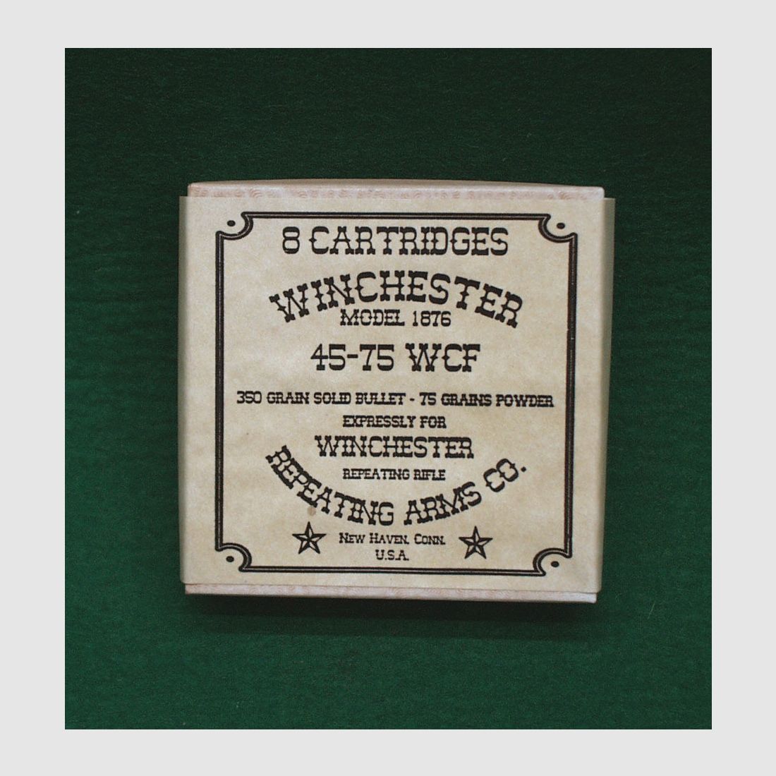 Replika	 Patronenschachteln 45-75 WCF Winchester