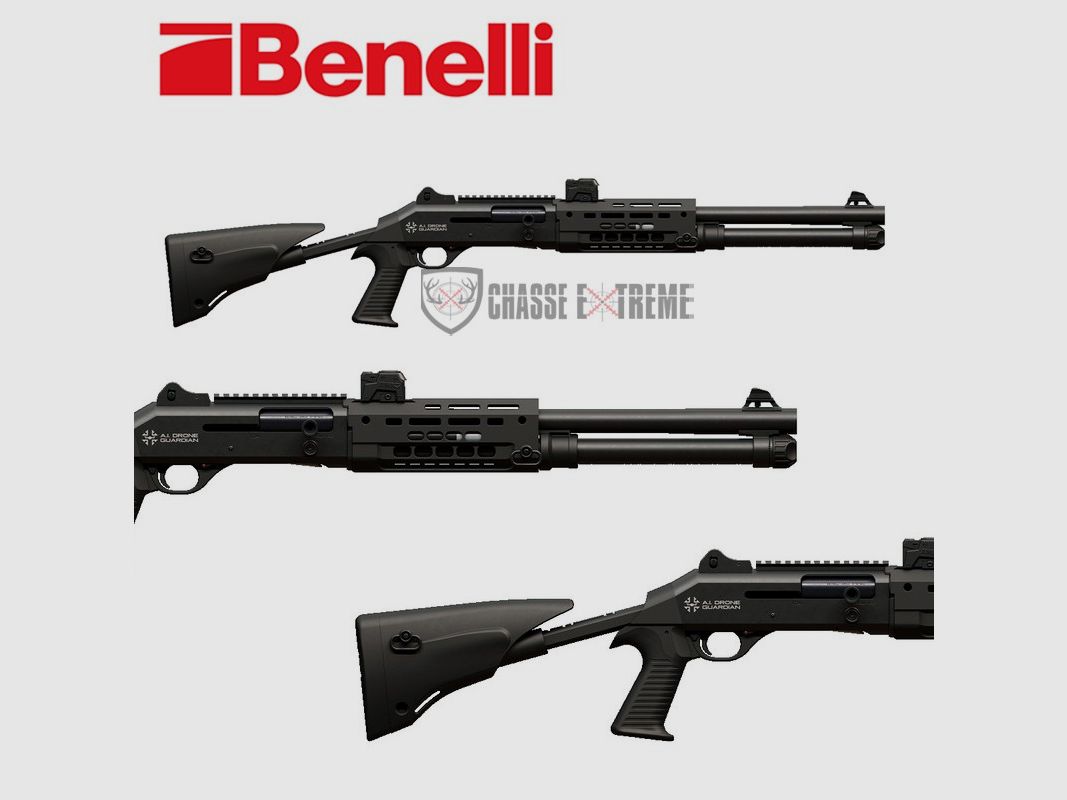 Fusil BENELLI M4 A.I. Anti Drone Crosse Télescopique avec Viseur Cal 12/76, image 1 sur 3