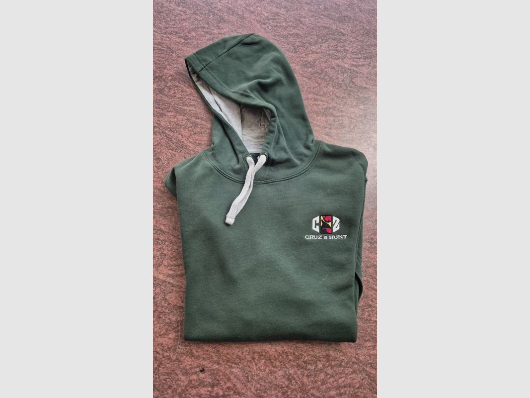Grüner Kapuzenpullover CRUZ & HUNT
