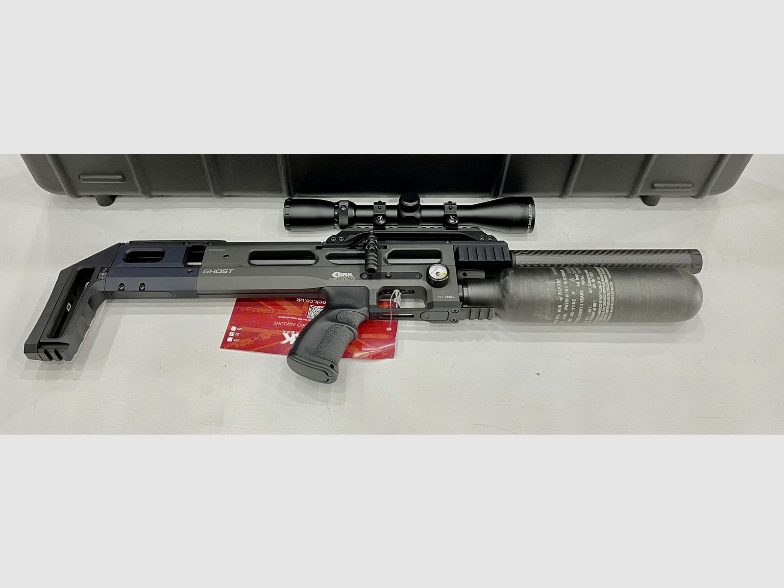 PACK BROCOCK GHOST NEW + RIFLESCOPE + PELLETS, image 3 of 3