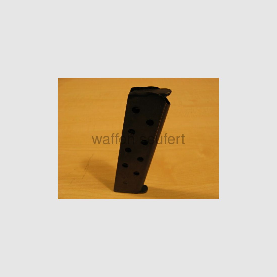 FN 1910/22 Wechselmagazin f. 9Patr. 7,65mm FN gestempelt