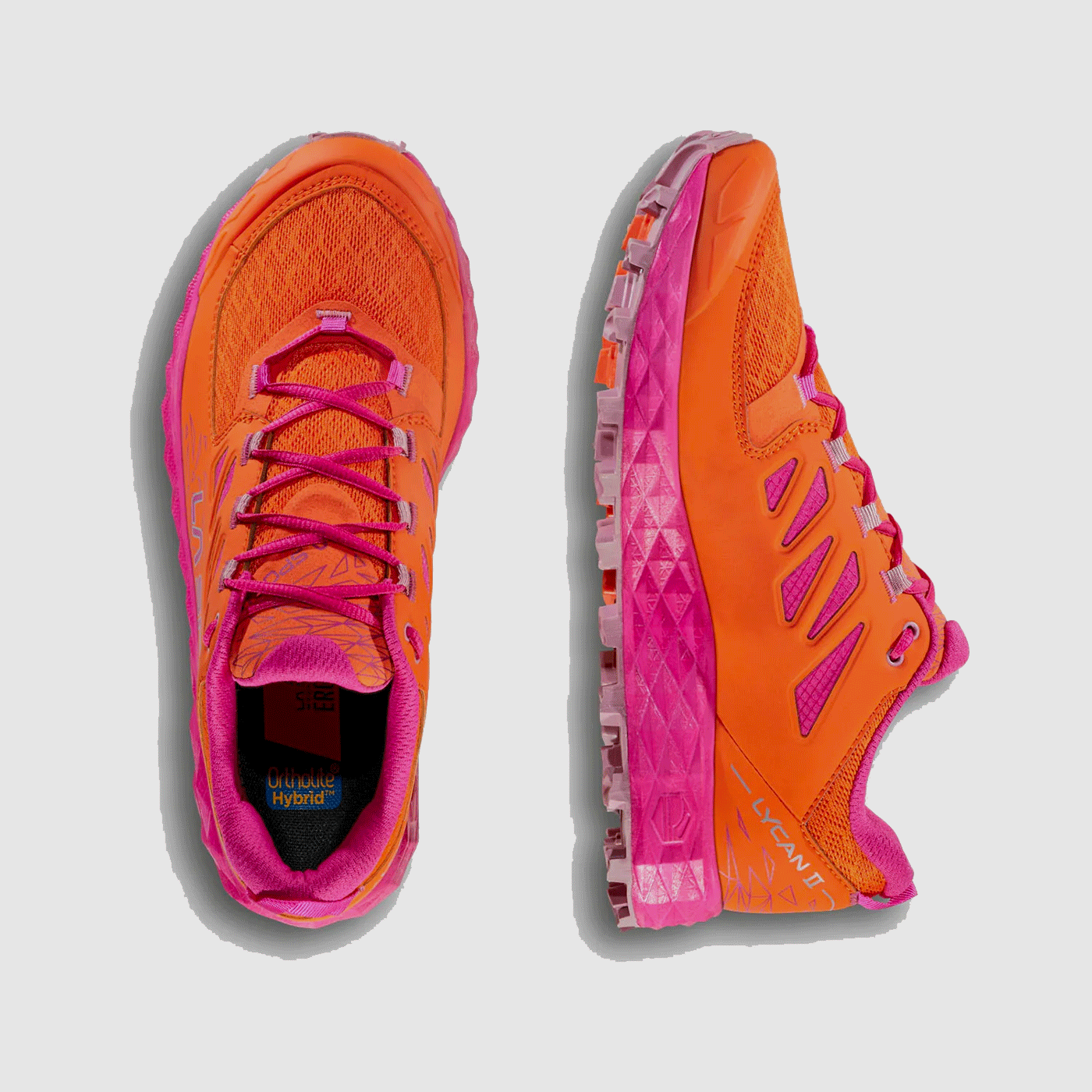 SHOES – WOMEN – LA SPORTIVA – LYCAN II W’S Cherry Tomato / Springtime, image 4 of 8