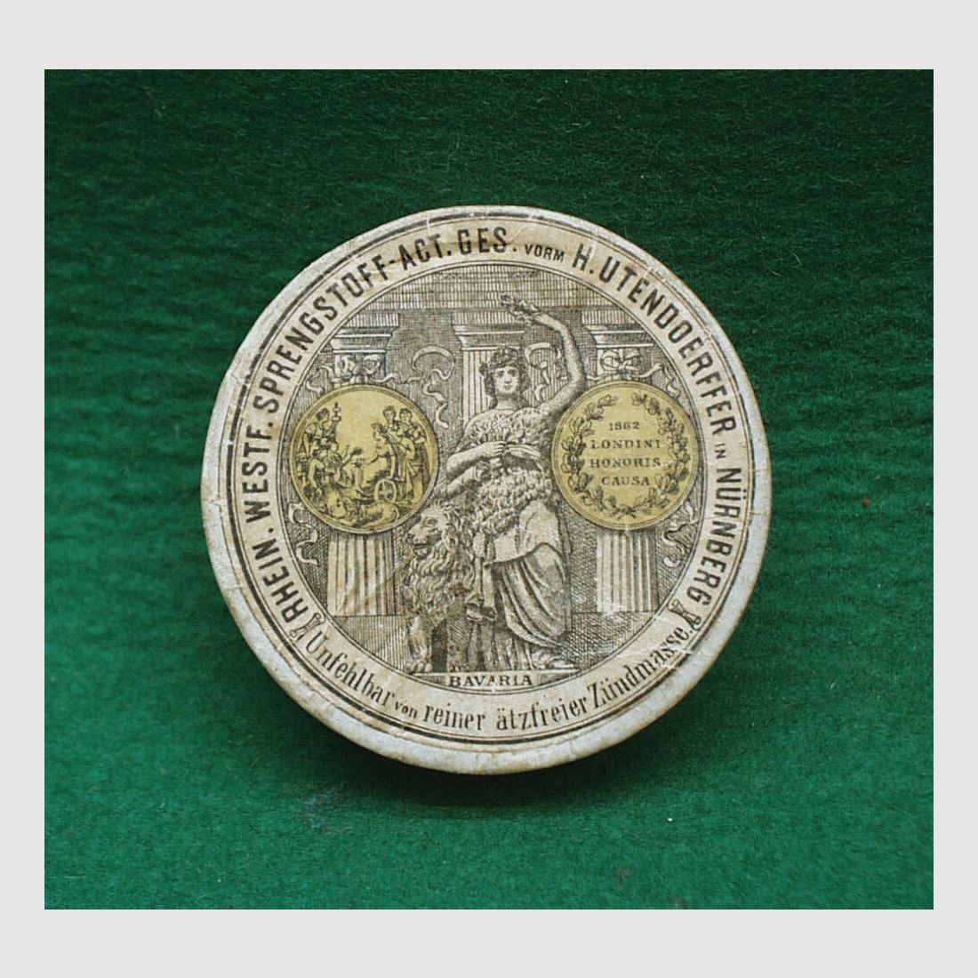 H.Utendoerffer Berdan Zündhütchen 6,45mm