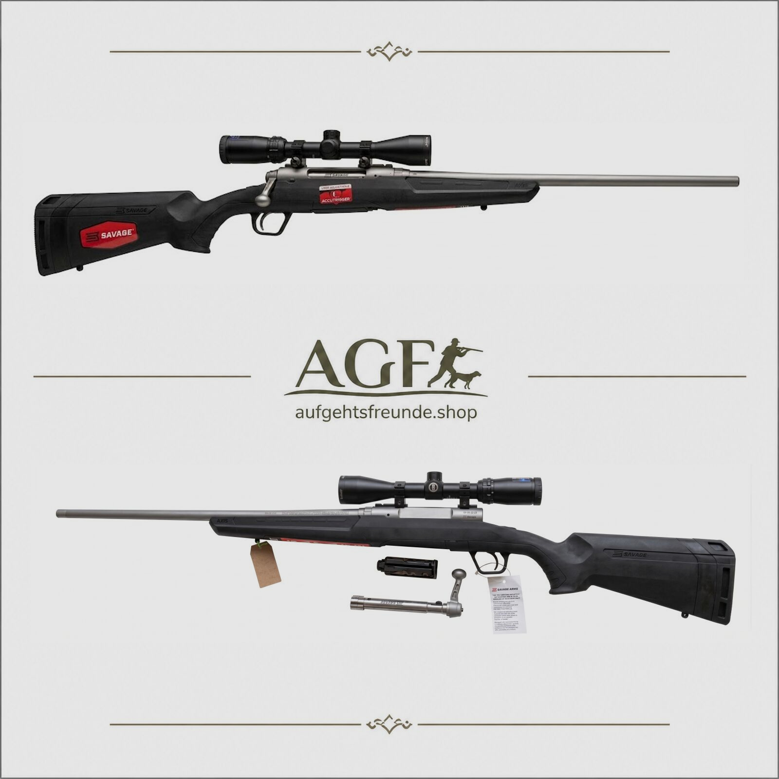 Savage Axis II XP 6,5 Creedmoor met Bushnell Banner 3-9x40