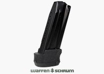 Caricatore Heckler & Koch P30SK / SFP9SK 9mm Luger 15 colpi / nero / base del caricatore allungata