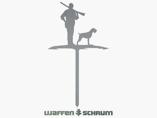 Werkplatz Blumenstecker Jäger mit Drahthaar