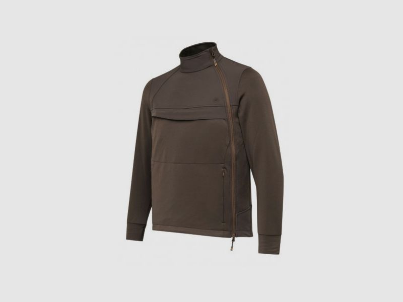 Technische Fleecejacke Beretta mit Fernglashalterung braun Modell Binostash Anorak Art. P3771 T2312 08AA BERETTA, Bild 1 von 6