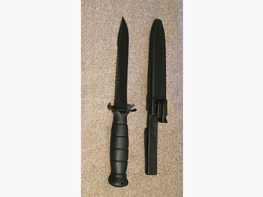 Couteau de campagne GLOCK original 81 FM81 – fabriqué en Autriche – avec étui – noir