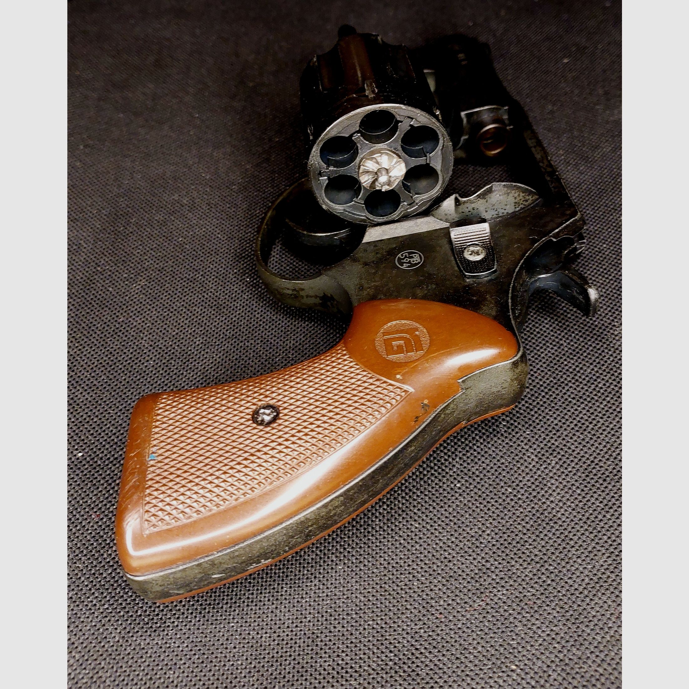 Röhm RG89 N blank-firing revolver blued (PTB 594) RG 89