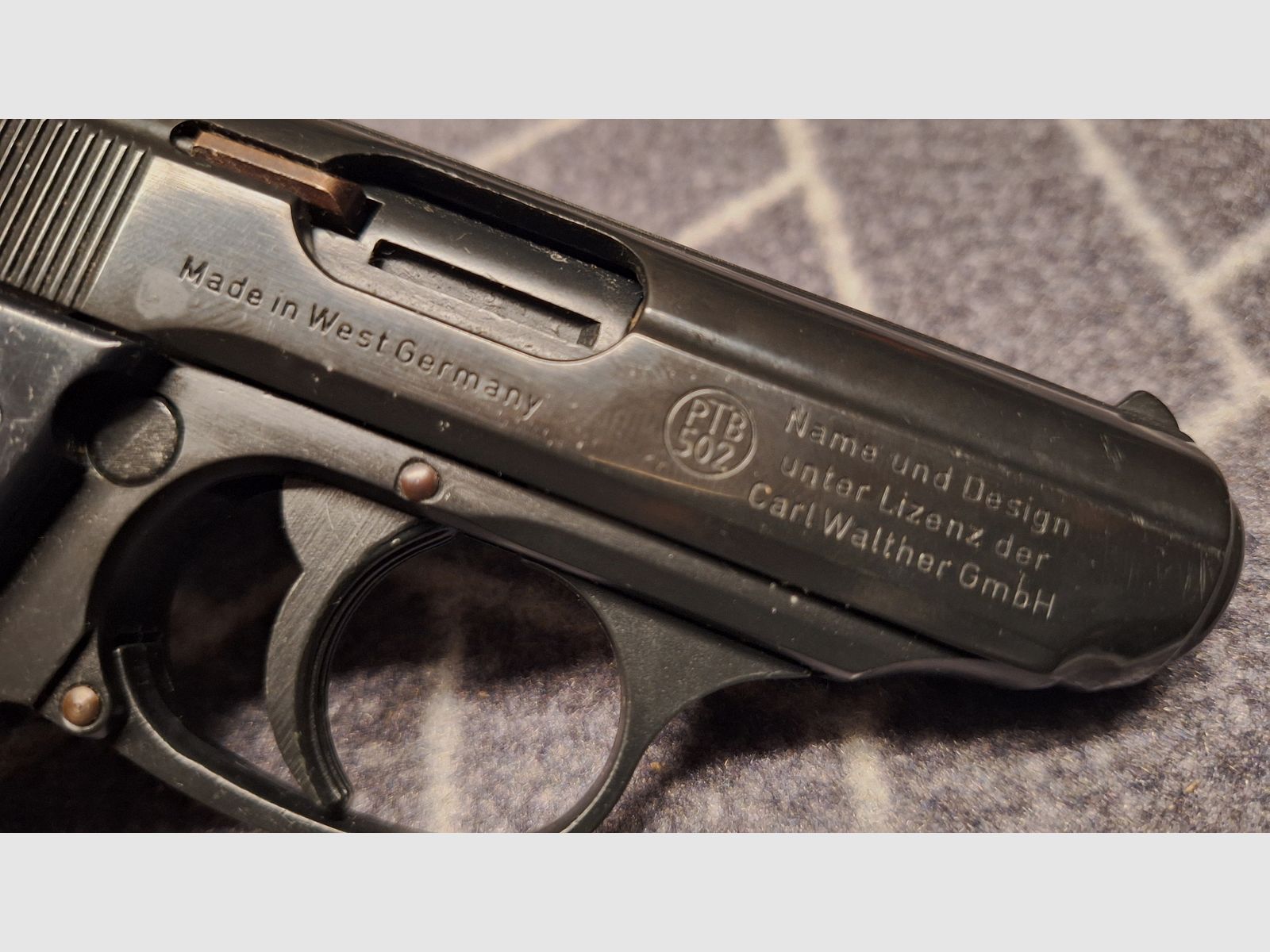 Walther PPK PTB 502 8mm TOP!