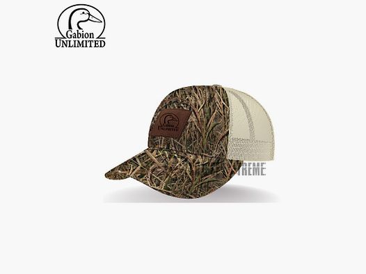 Casquette GABION UNLIMITED Mossy OAK Patch Cuir