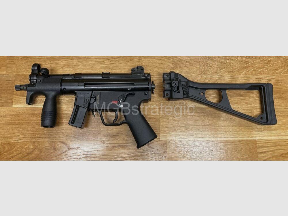 Heckler & Koch SP5K-PDW - halbautom. Pistole 9mmLuger zivile Version H&K MP5k - optional mit Klappschaft - SP5 SP 5 SP5 k MP5 MP 5