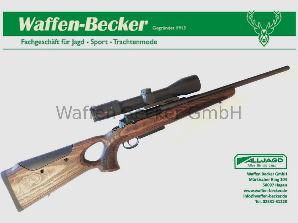 Mauser Mod. 25 Max Links Kal. .308Win. Geradezugrepetierer + Minox RS4 2,5-10x50