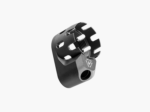 QD end plate + nut AR15, SI-AR-ECN&EEP, Black - Strike Industries