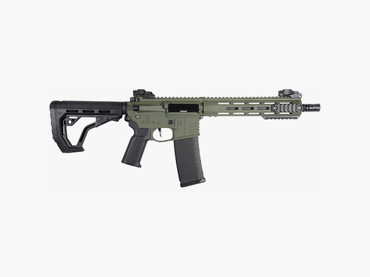M4 AR15 M-LOK 10 pulgadas CHARLIE EAGLE ETU Oliva S-AEG Rifle Airsoft Libre a partir de 18 años | Delta Armory