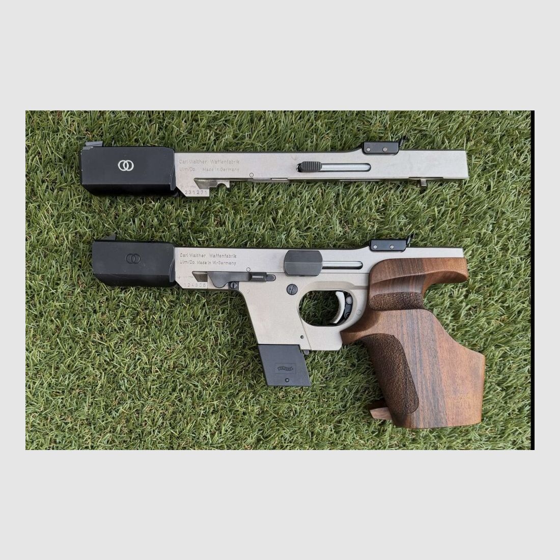 Walther GSP Nickel w tym WS Kal.22lr .32S&WLongWC, zdjęcie 3 z 5
