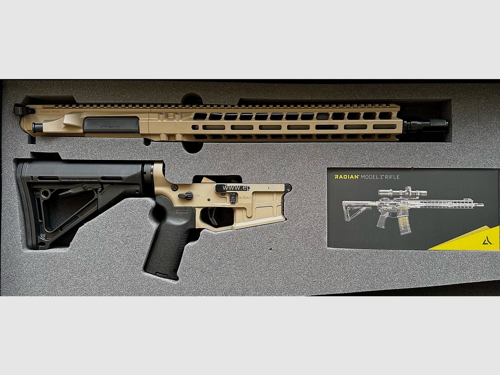 Karabinek Radian Model 1 lufa 14,5" FDE