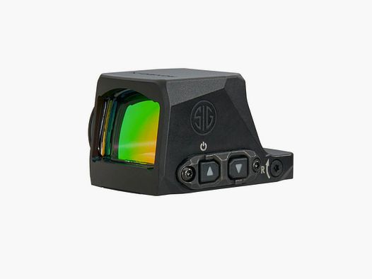 Sig Sauer ROMEO-X Comp Enclosed Green Circle Dot, negro