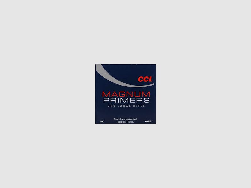 Amorces CCI Primers Magnum 250 Large Rifle Magnum, image 1 sur 2