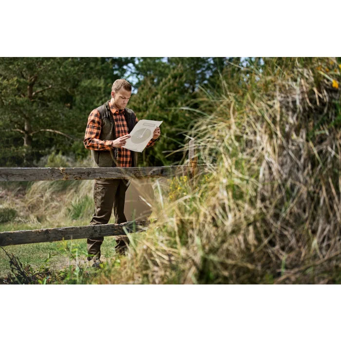 Härkila SCANDINAVIAN L/S overhemd Mandarin Check (105100144), afbeelding 6 van 8