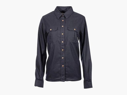 aclima Shirt LeisureWool ReBorn dark grey melange Women