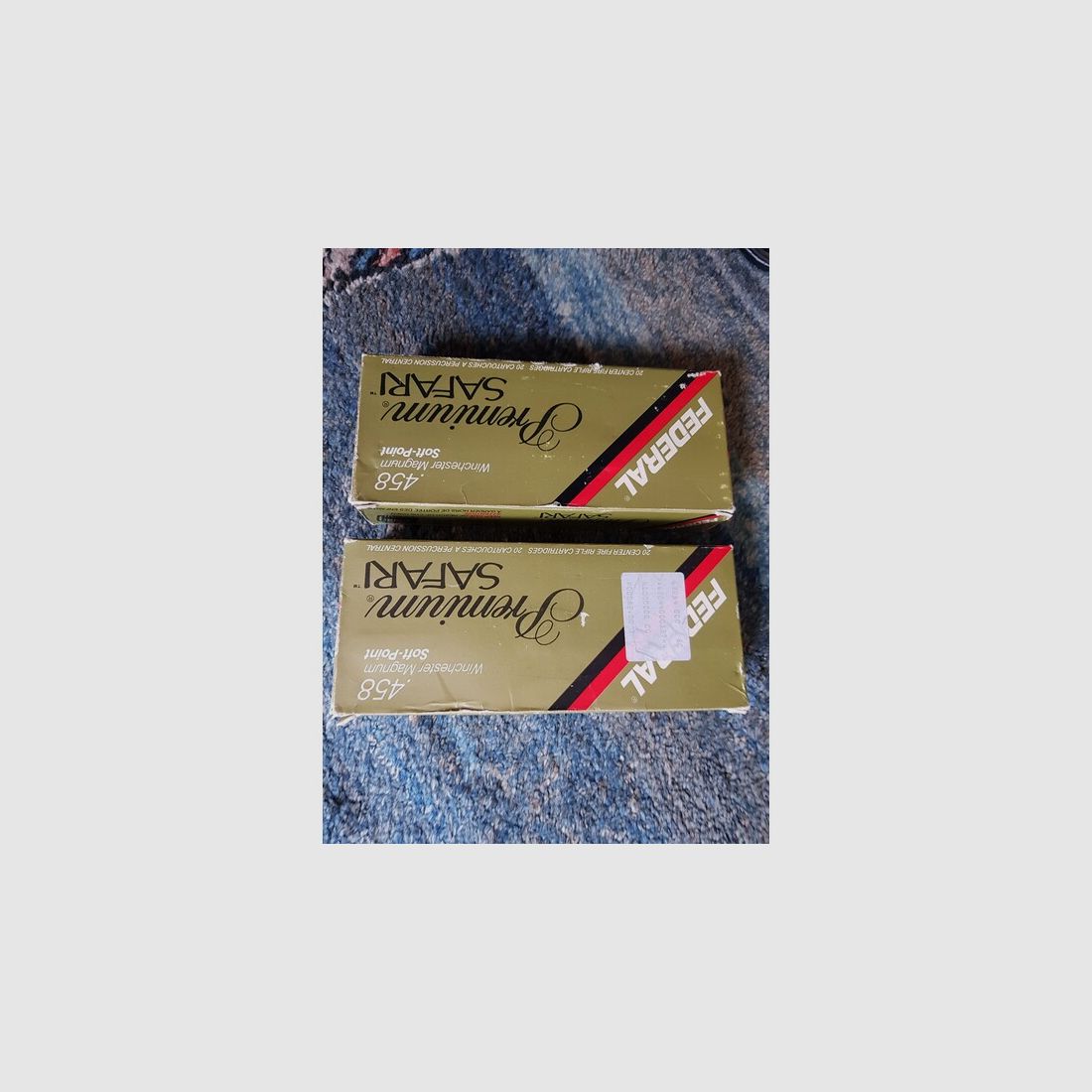 200x .458 Win Mag TM und VM 500 gr