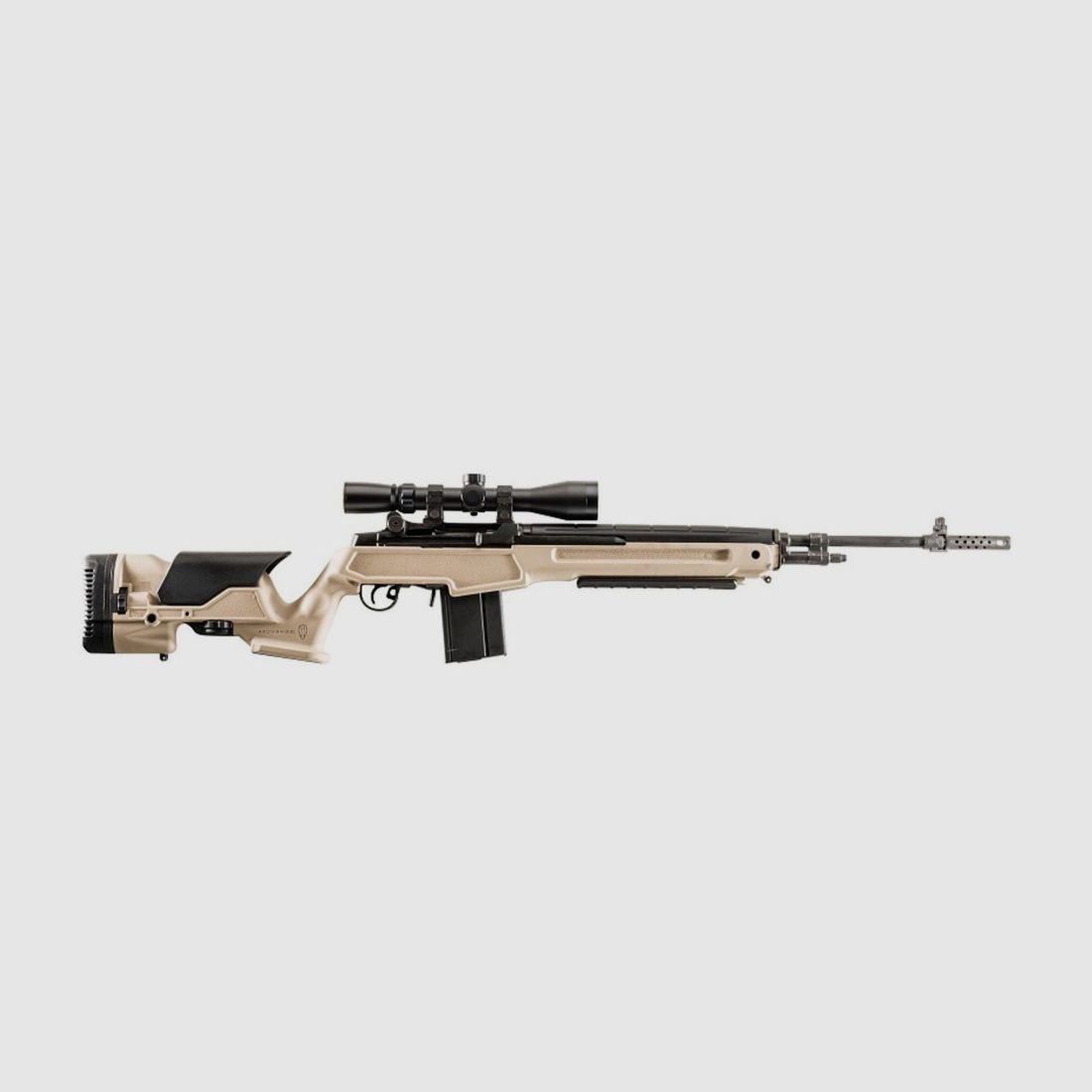 Archangel M1A Precision Stock (Springfield M1A) - Desert Tan Polimero