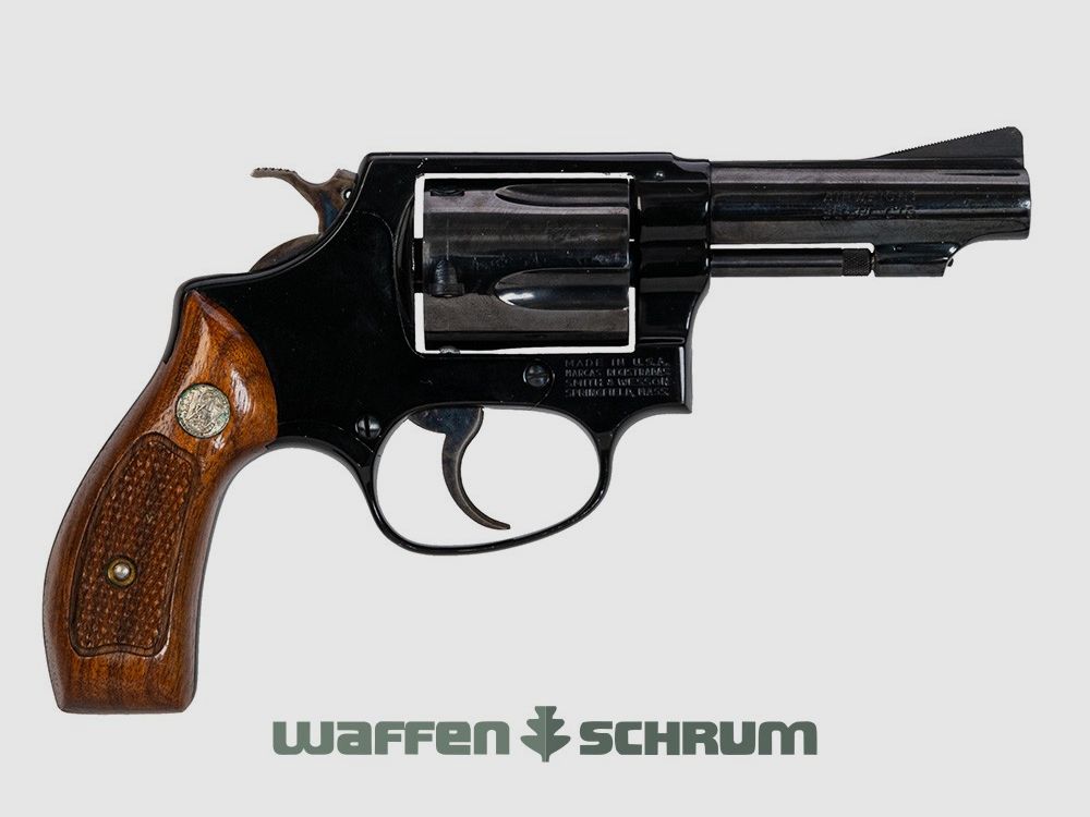 Smith & Wesson Mod. 37 , 5-Schuss Trommel, brüniert, ALU-Rahmen, .38Special