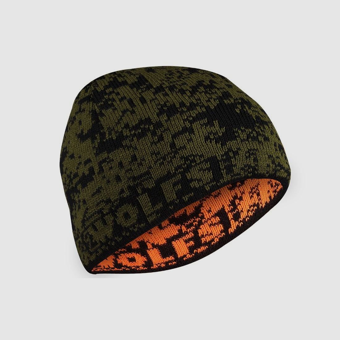 Cappello Wolfs Deer 2, verde / arancione