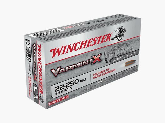 Winchester Varmint X 55grs. à20