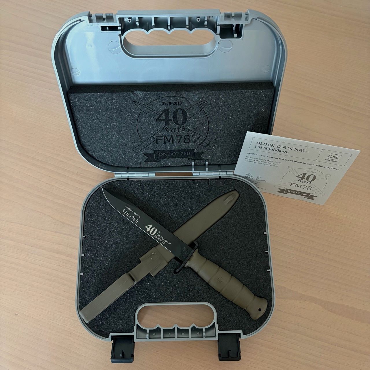 GLOCK FM 78 Edizione Limitata 40 Anni (uno di 780)