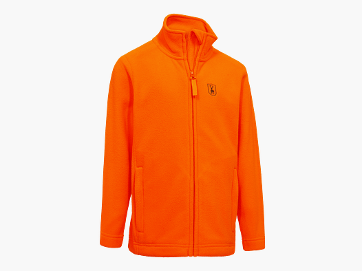 Chaqueta de Forro Polar Ligera Deerhunter para Jóvenes Naranja de Seguridad - 152