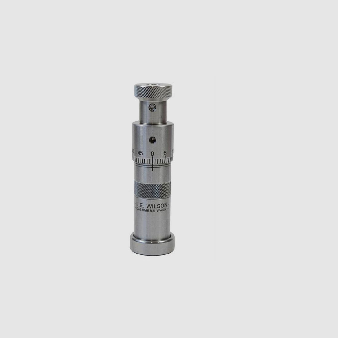 L.E. WILSON DIES L.E. WILSON 8.6 BLACKOUT MICROMETER TOP BULLET SEATER
