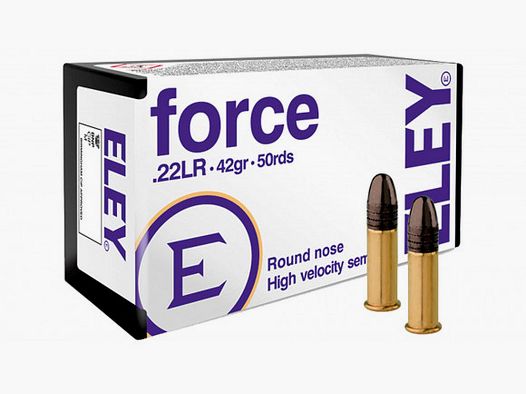 Ammunition 22LR Eley Force