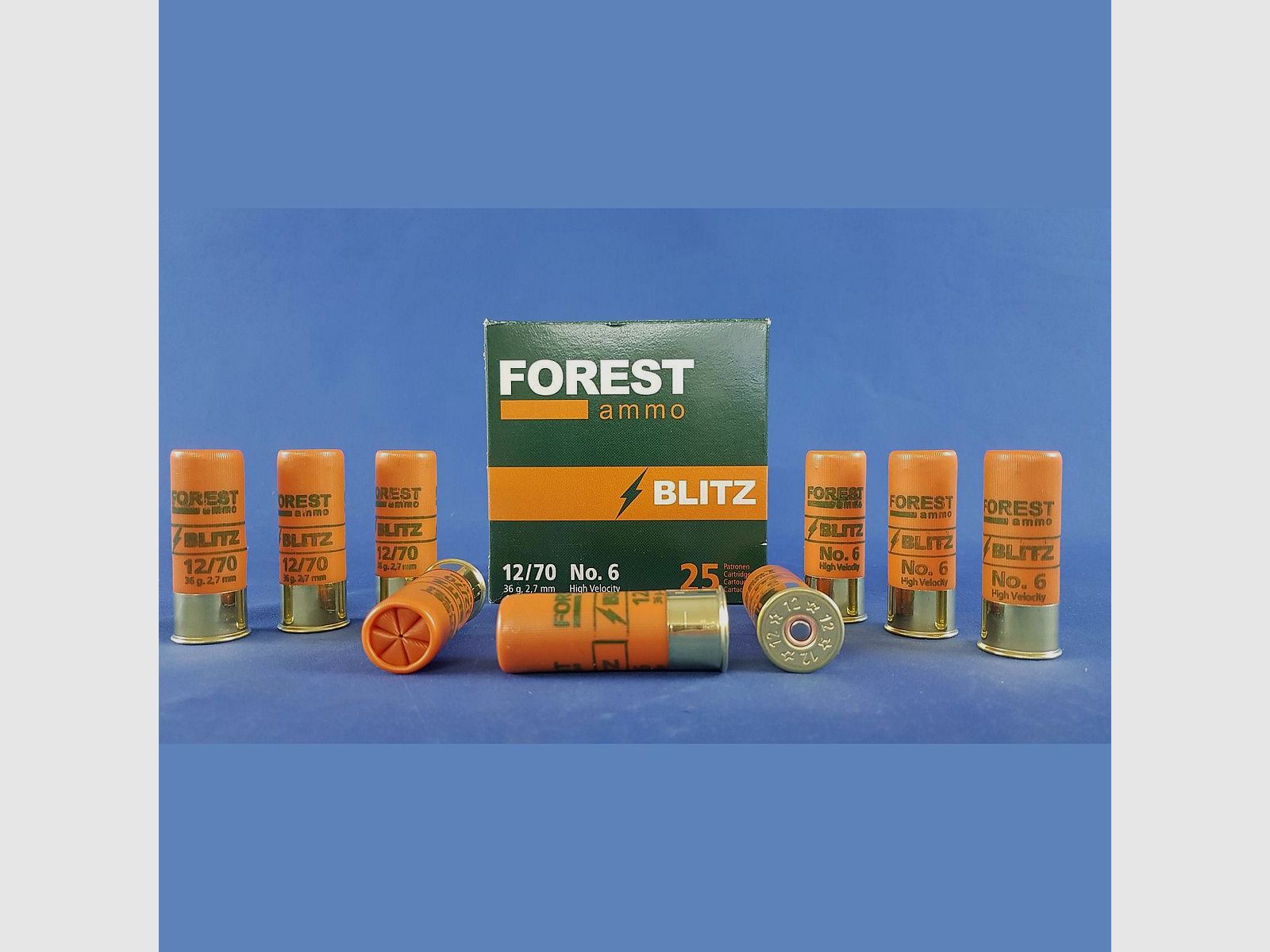 Forest Ammo 12/70 Blitz HV 2,7mm 36g