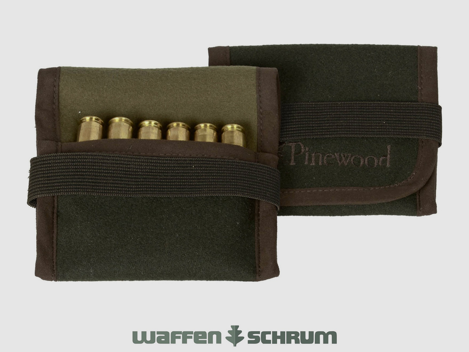 Pinewood Etui na naboje w kolorze mchu