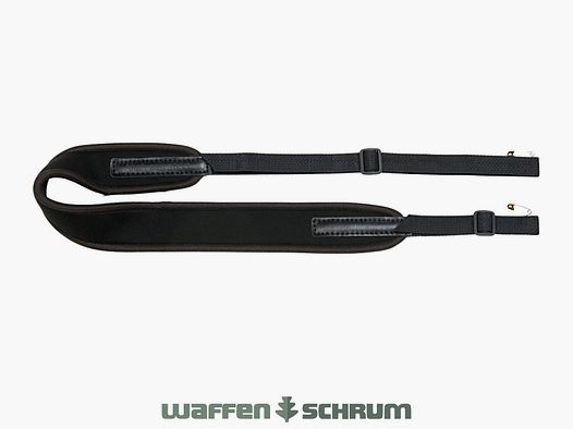 Cinghia per fucile AKAH in neoprene imbottito - nero