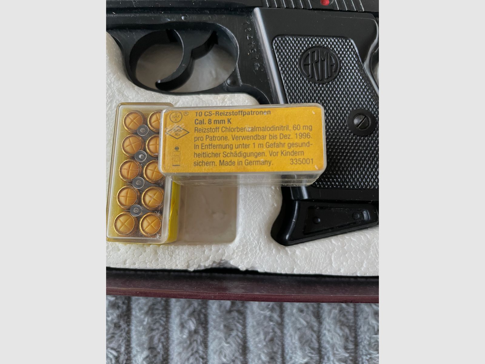 ERMA EGP 75S Kal.8mmK Originele verpakking Ideaal voor verzamelaars Topstaat