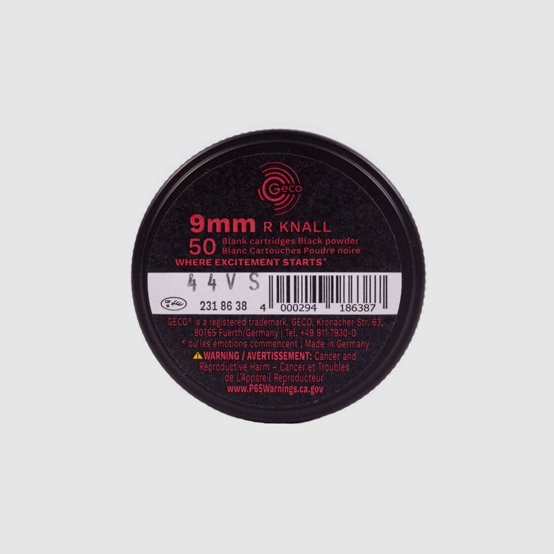 Geco Blank 50 pcs 9mmRK