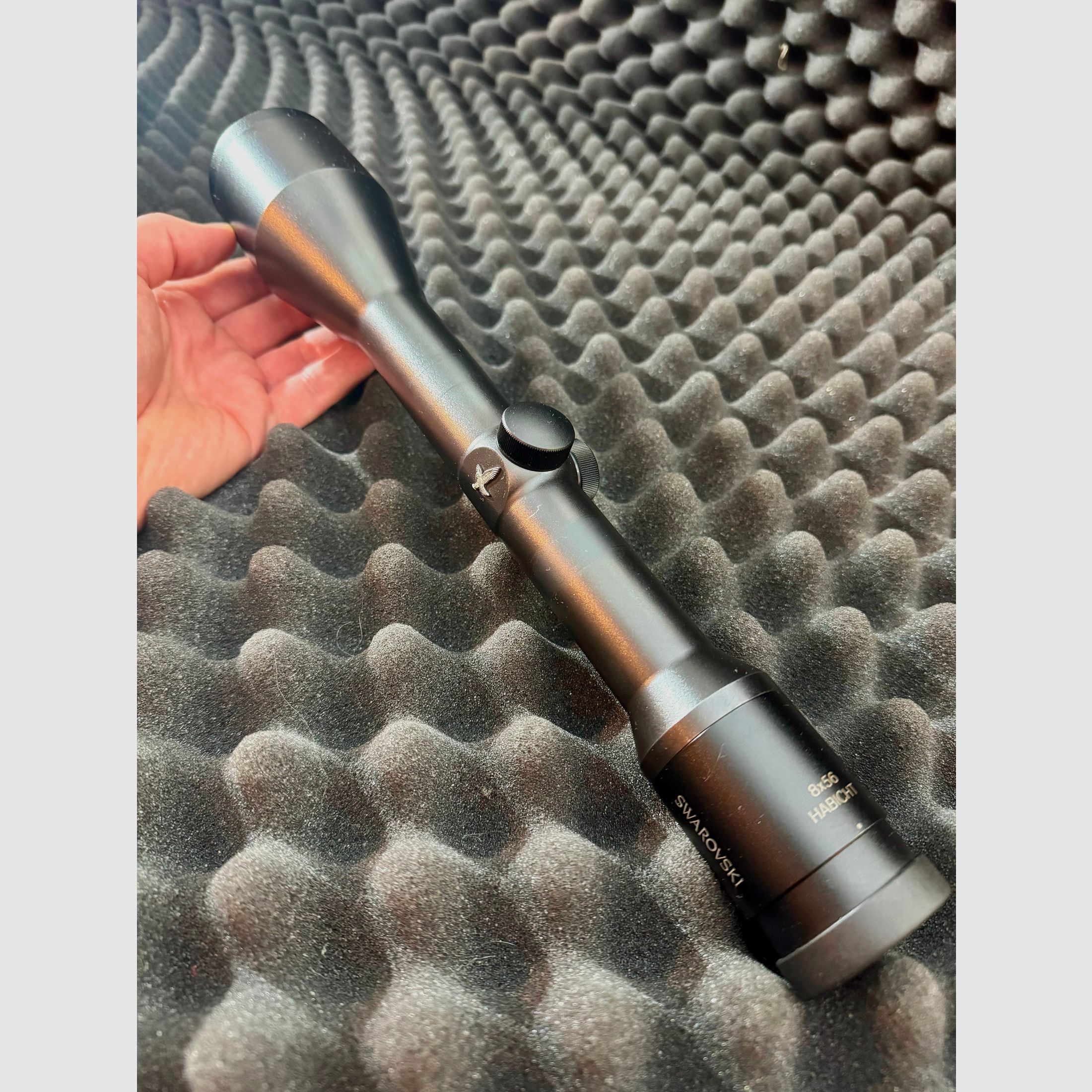 Swarovski Habicht rifle scope PF 8x56 S, reticle 4 in original packaging, like new