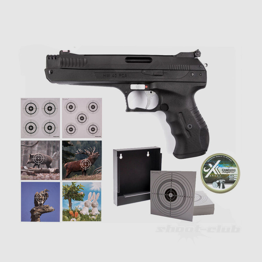 Weihrauch HW 40 PCA Target Set 4.5mm Diabolo