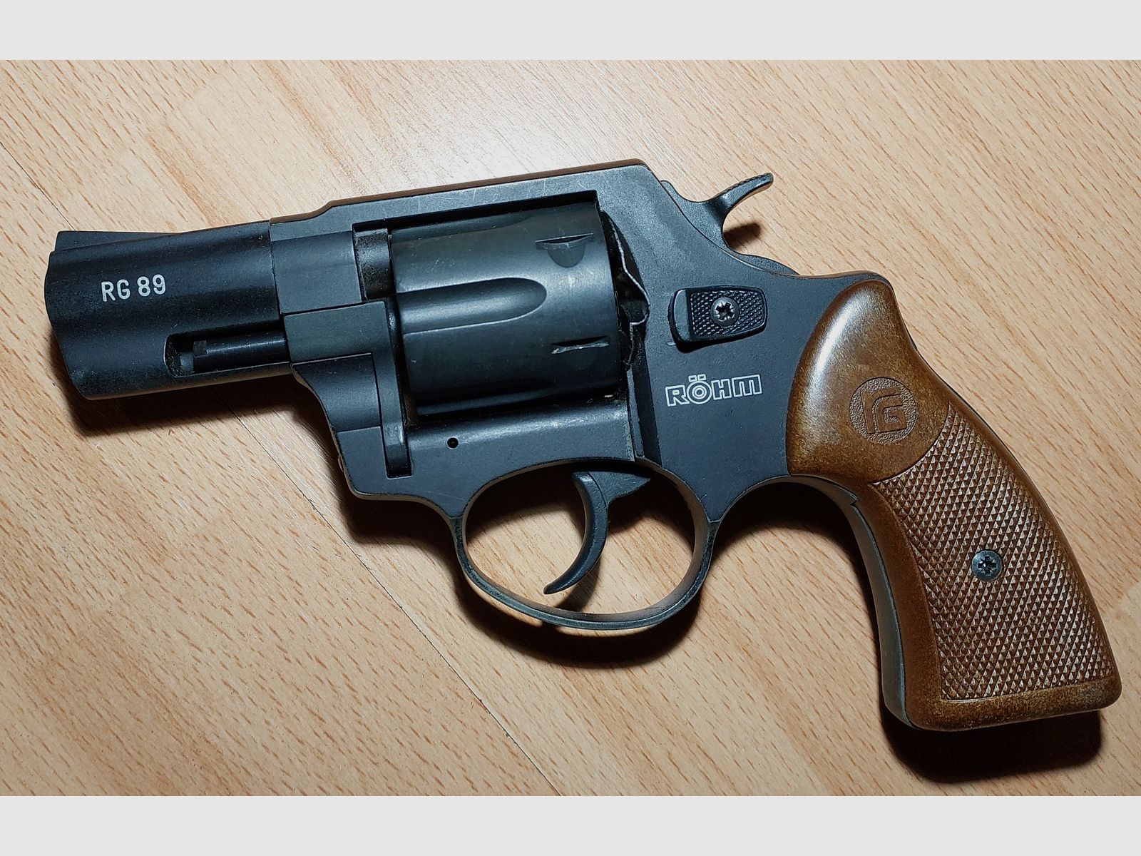 Röhm RG89 blank-firing revolver blued (PTB 594)