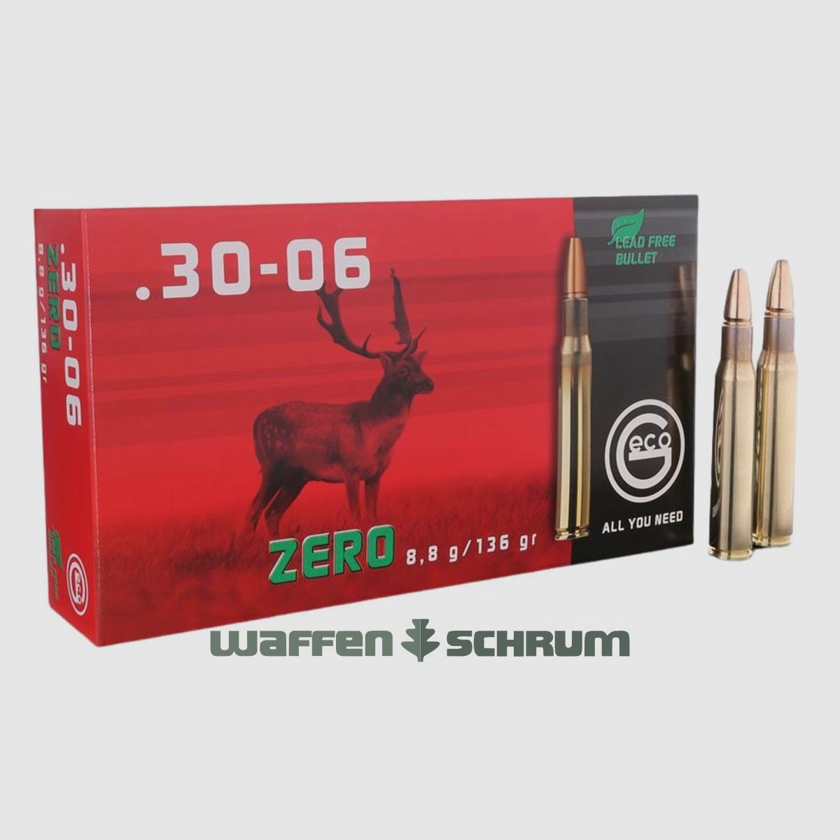 Geco .30-06Spring Zero 8,8g - 136gr