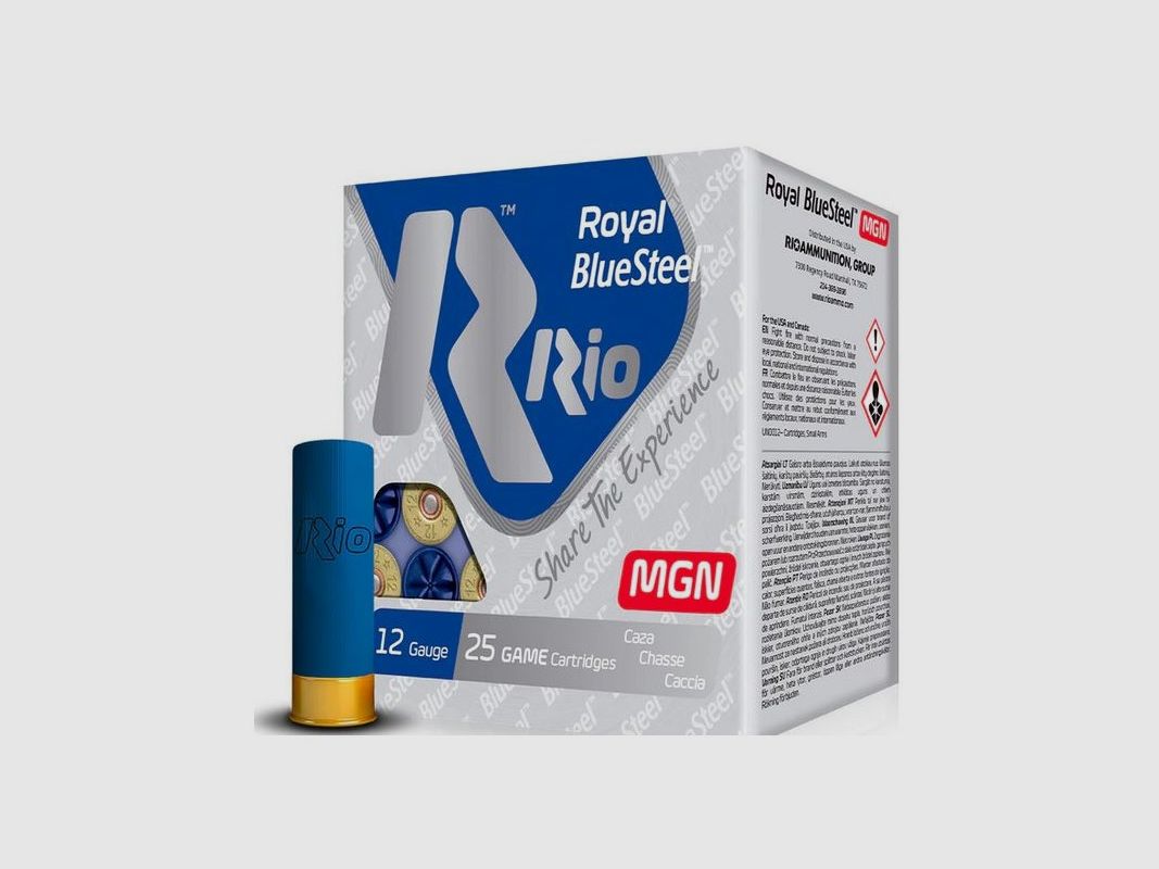Patrone RIO Royal 32 BlueSteel MGN 12/70