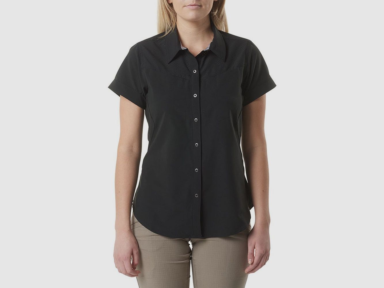 5.11 WMN Freedom Flex Kurzarm Shirt Schwarz XL